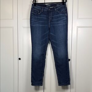 Silver Jeans Joga Dark Blue Women's Aiko High Skinny Jeggings